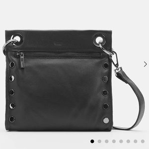 Hammit Small Tony Crossbody in Gunmetal Black